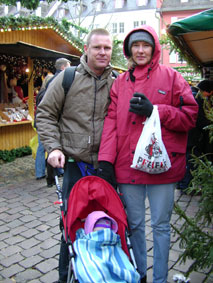 At the Christmas Market in Freiburg