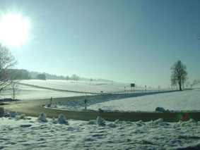 Driving to Schwangau