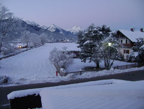 View from our B&B - Schwangau