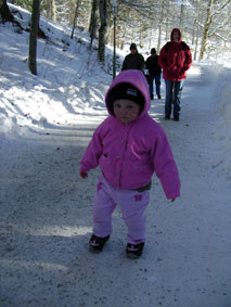 Walking back to the car park