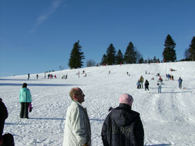 Feldberg - The slope we used to sleigh down