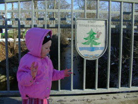 Feeding the ducks